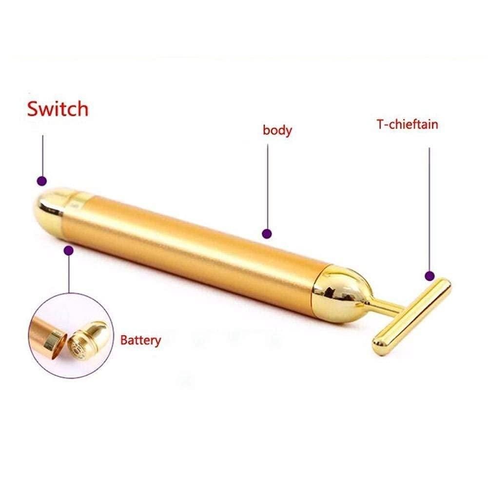 "Golden Glow Bar" – Face Massager